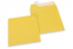 Buttercup yellow coloured paper envelopes - 160 x 160 mm | PIT Packaging.uk | Bestbuyenvelopes