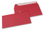 Red coloured paper envelopes - 110 x 220 mm | PIT Packaging.uk | Bestbuyenvelopes