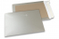 Coloured board-backed envelopes - Silver, 229 x 324 mm | PIT Packaging.uk | Bestbuyenvelopes