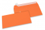 Orange coloured paper envelopes - 110 x 220 mm | PIT Packaging.uk | Bestbuyenvelopes
