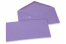 Coloured greeting card envelopes - purple, 110 x 220 mm | PIT Packaging.uk | Bestbuyenvelopes