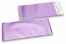 Lilac coloured matt metallic foil envelopes - 110 x 220 mm | PIT Packaging.uk | Bestbuyenvelopes