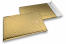 Gold - matt metallic air-cushioned envelopes, rectangle | PIT Packaging.uk | Bestbuyenvelopes