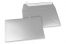 Silver metallic coloured paper envelopes - 114 x 162 mm | PIT Packaging.uk | Bestbuyenvelopes