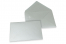 Coloured greeting card envelopes - silver metallic, 114 x 162 mm | PIT Packaging.uk | Bestbuyenvelopes