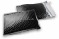 Black - metallic air-cushioned envelopes, rectangle | PIT Packaging.uk | Bestbuyenvelopes