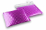 Purple - metallic air-cushioned envelopes, square | PIT Packaging.uk | Bestbuyenvelopes