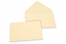 Coloured greeting card envelopes - ivory white, 114 x 162 mm | PIT Packaging.uk | Bestbuyenvelopes