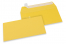 Buttercup yellow coloured paper envelopes - 110 x 220 mm | PIT Packaging.uk | Bestbuyenvelopes