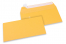 Gold-yellow coloured paper envelopes - 110 x 220 mm | PIT Packaging.uk | Bestbuyenvelopes
