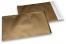 Gold coloured matt metallic foil envelopes - 230 x 320 mm | PIT Packaging.uk | Bestbuyenvelopes