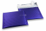 Dark blue - matt metallic air-cushioned envelopes, square | PIT Packaging.uk | Bestbuyenvelopes