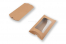 Brown pillow boxes  - 114 x 162 x 35 mm - with window 70 x 120 mm | PIT Packaging.uk | Bestbuyenvelopes