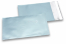 Ice blue coloured matt metallic foil envelopes - 114 x 162 mm | PIT Packaging.uk | Bestbuyenvelopes