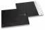 Black coloured matt metallic foil envelopes - 165 x 165 mm | PIT Packaging.uk | Bestbuyenvelopes