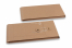 Envelopes with string and washer closure - 110 x 220 x 25 mm, brown | PIT Packaging.uk | Bestbuyenvelopes