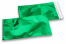 Coloured metallic foil envelopes green - 114 x 229 mm | PIT Packaging.uk | Bestbuyenvelopes