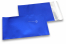 Dark blue coloured matt metallic foil envelopes - 114 x 162 mm | PIT Packaging.uk | Bestbuyenvelopes