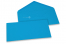 Coloured greeting card envelopes - ocean blue, 110 x 220 mm | PIT Packaging.uk | Bestbuyenvelopes