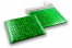 Green holographic - metallic air-cushioned envelopes, square | PIT Packaging.uk | Bestbuyenvelopes